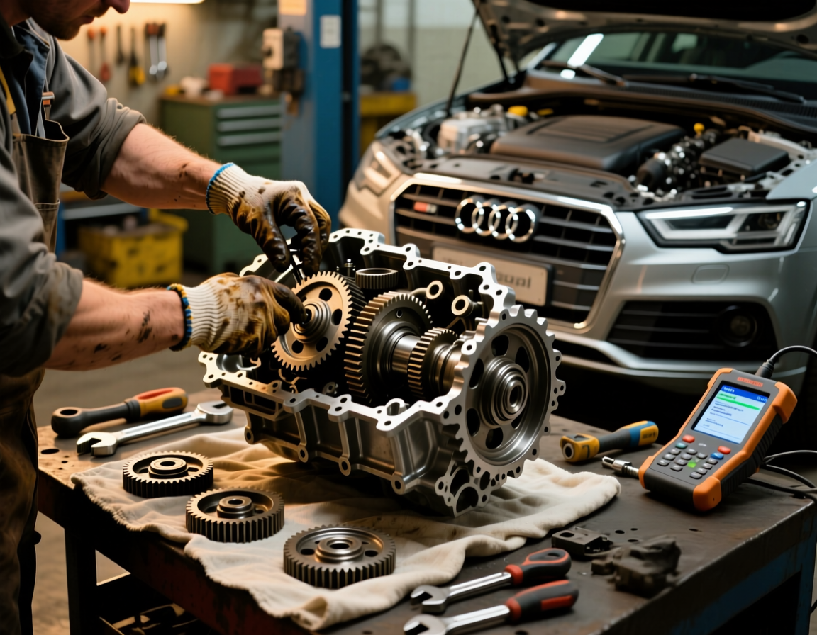 Ремонт коробки передач Audi